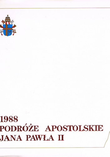 1988 Podróże Apostolskie Jana Pawła II - praca zbiorowa