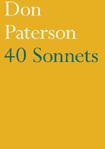 40 Sonnets - Don Paterson