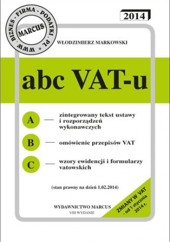 ABC VAT-u 2014 - Włodzimierz Markowski