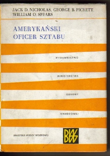 Amerykański oficer sztabu