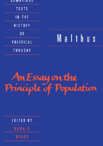 An Essay on the Principle of Population - Thomas Robert Malthus