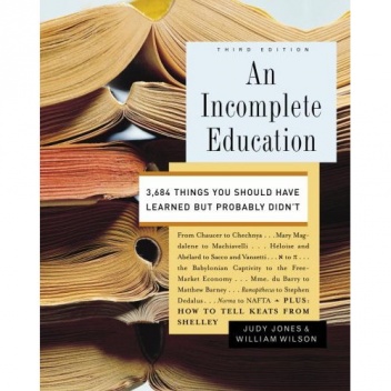 An Incomplete Education: 3,684 Things You Should Have Learned but Probably Didn't - Judy Jones, William Wilson