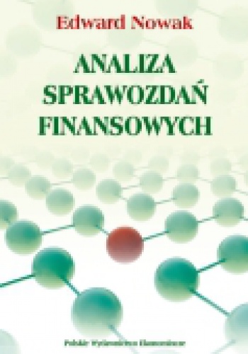 Analiza sprawozdań finansowych - Edward Nowak