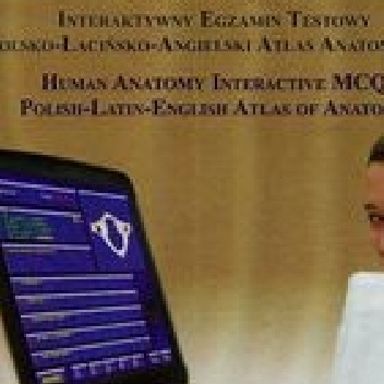 Anatomia człowieka Interaktywny egzamin testowy polsko-łacińsko-angielski atlas anatomiczny - Jerzy Gielecki, Wojciech Ruszowski
