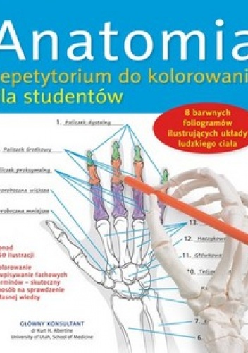 Anatomia. Repetytorium do kolorowania dla studentów