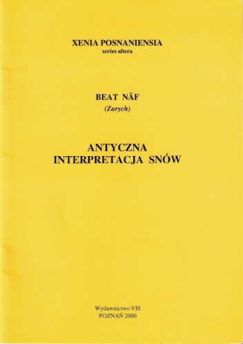 Antyczna interpretacja snów - Beat Näf