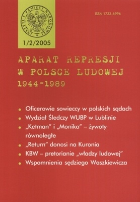 Aparat represji w Polsce Ludowej 1944-1989 - praca zbiorowa
