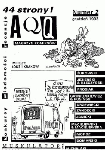AQQ - Magazyn komiksów, nr 2 / grudzień 1993 - Redakcja magazynu AQQ