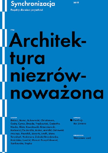 Architektura niezrównoważona - praca zbiorowa
