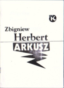 Arkusz - Zbigniew Herbert