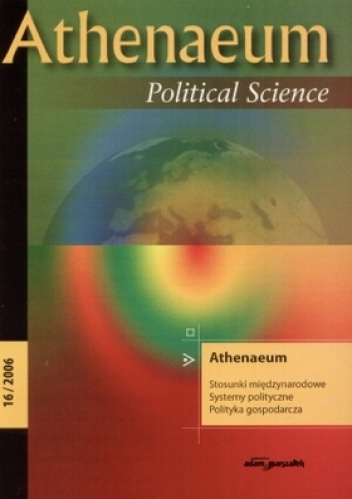 Athenaeum nr 16/2006. Political Science - praca zbiorowa