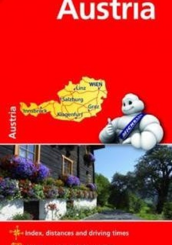 Austria. Mapa samochodowa. 1:400 000 Michelin