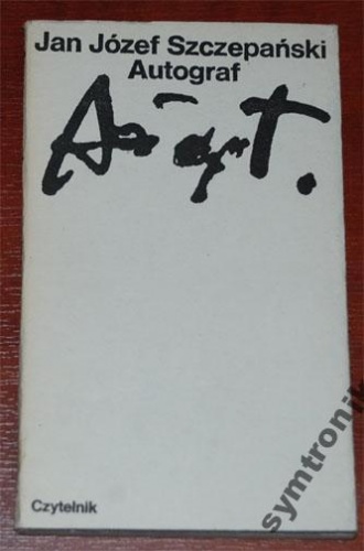 Autograf - Jan Józef Szczepański