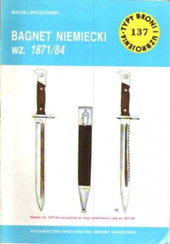 Bagnet niemiecki wz. 1871/84 - Maciej Prószyński