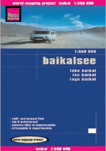Bajkał. Mapa  Reise Know-How / 1:550 000