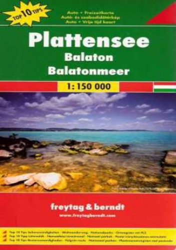 Balaton. Mapa Freytag & Berndt / 1:150 000