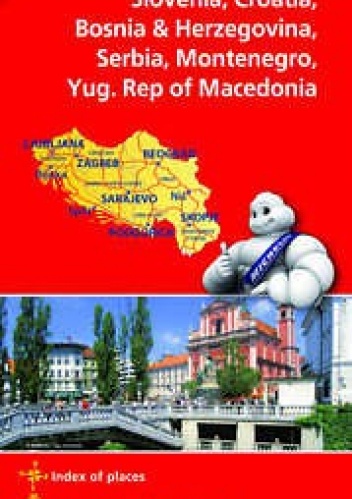 Balkans. Mapa samochodowa. 1:1 000 000 Michelin