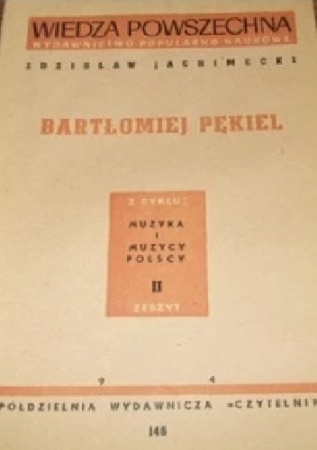Bartłomiej Pękiel - Zdzisław Jan Jachimecki