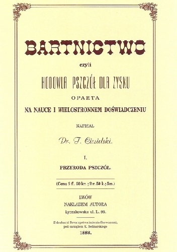 Bartnictwo tom I - Teofil Ciesielski