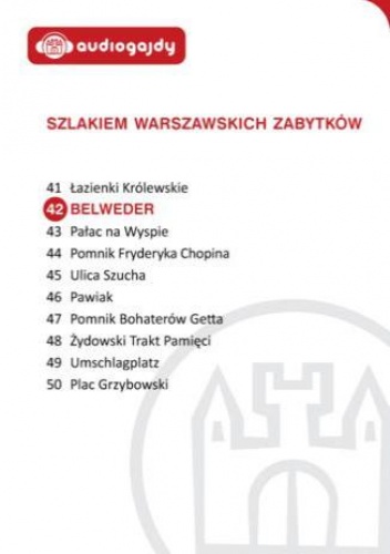 Belweder. Szlakiem warszawskich zabytków - Ewa Chęć
