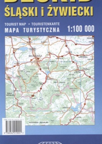 Beskid Śląski i Żywiecki. Mapa turystyczna. 1:100 000 Witański
