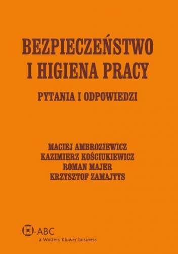 Bezpieczeństwo i higiena pracy. Pytania i odpowiedzi - praca zbiorowa