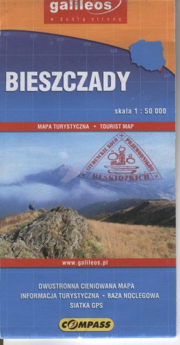 Bieszczady. Mapa turystyczna - Dariusz Faustmann, Grzegorz Wamberski