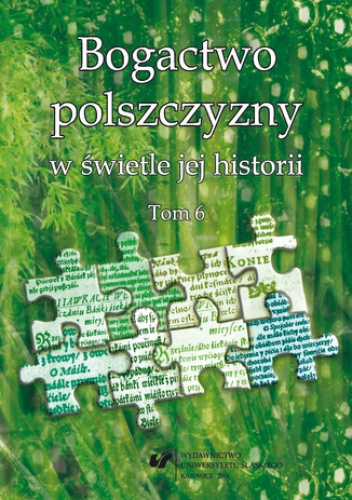 Bogactwo polszczyzny w świetle jej historii. T. 6 - Wioletta Wilczek, Joanna Przyklenk red.