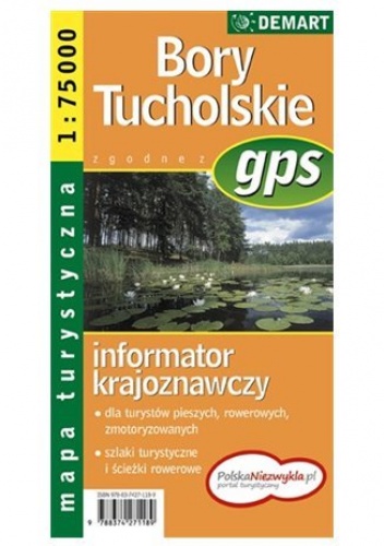 Bory Tucholskie. Mapa turystyczna