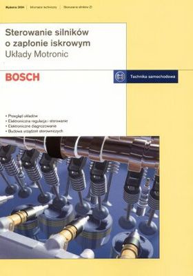 Bosch. Sterowanie silników o zapłonie iskrowym - praca zbiorowa