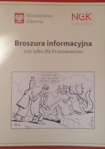 Broszura informacyjna (nie tylko dla Krwiodawców) - Kolegium redakcyjne