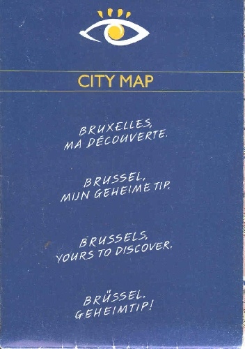 Bruxelles ma découverte. City map - praca zbiorowa