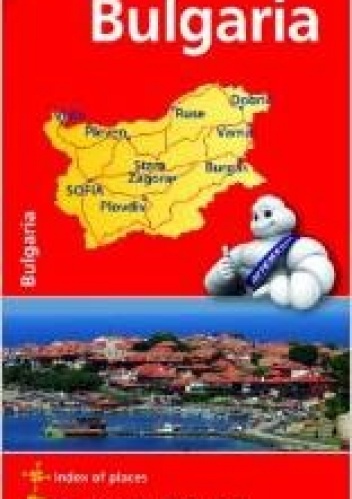 Bulgaria. Mapa samochodowa. 1:700 000 Michelin