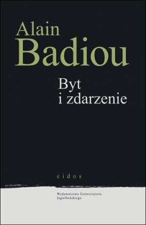 Byt i zdarzenie - Alain Badiou