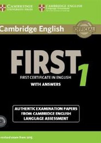 Cambridge English First 1 - praca zbiorowa