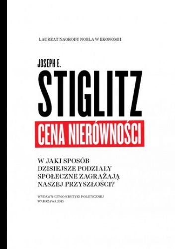Cena nierówności - Joseph E. Stiglitz