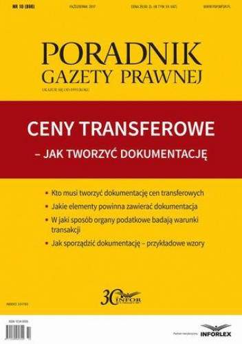Ceny transferowe Jak twotrzyć dokumentację - Pl Infor