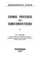 Chimie physique des semiconducteurs - J.P. Suchet