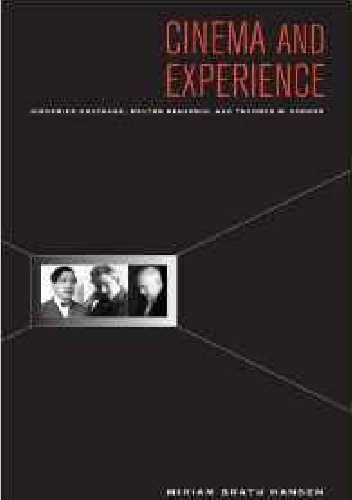 Cinema and Experience - Miriam Bratu Hansen