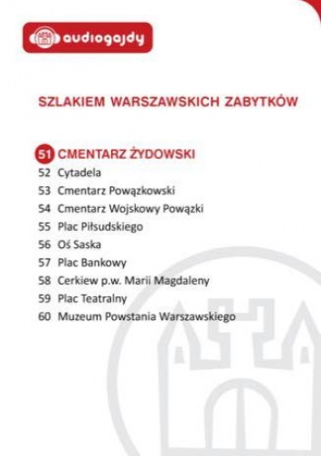 Cmentarz Żydowski. Szlakiem warszawskich zabytków - Ewa Chęć