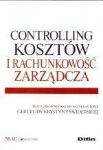 Controlling kosztów i rachunkowość zarządcza - Gertruda Krystyna Świderska