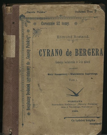 Cyrano de Bergerac. Komedya bohaterska w 5-ciu aktach - t. 1, 2 - Edmond Rostand