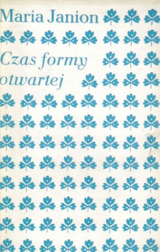 Czas formy otwartej - Maria Janion