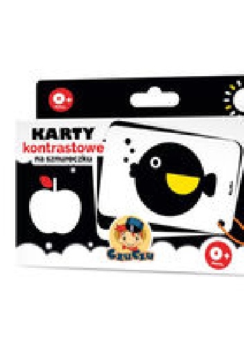 CzuCzu. Karty kontrastowe na sznureczku. 0+ - praca zbiorowa