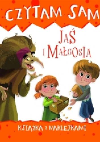 Czytam sam. Jaś i Małgosia. Książka z naklejkami - Roberta Zilio