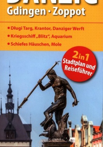 Danzing, Gdingen, Zoppot. Mapa turystyczna. 1 : 26 000. ExpressMap
