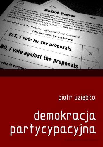 Demokracja partycypacyjna - Piotr Uziębło