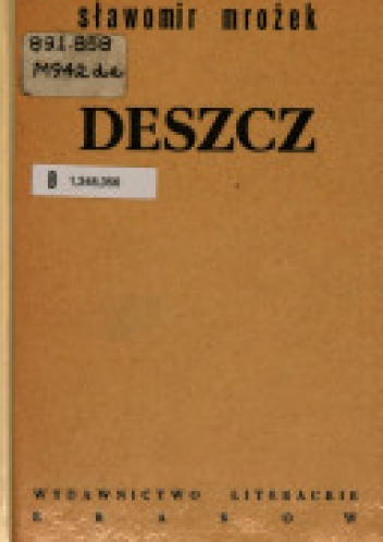 Deszcz - Sławomir Mrożek