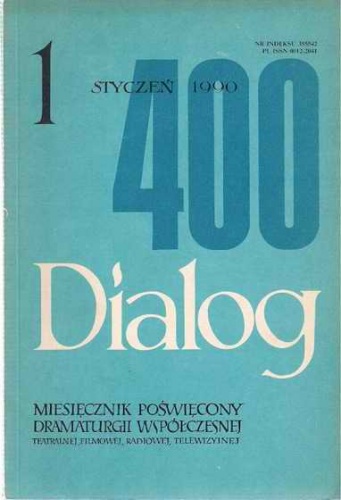 Dialog, nr 1 / styczeń 1990