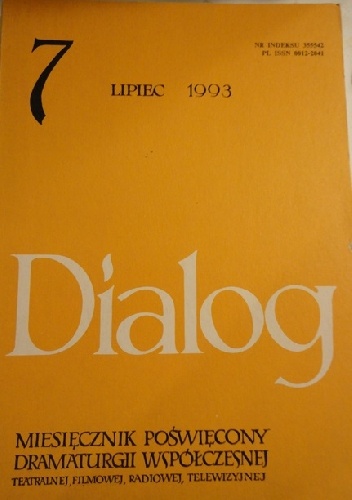 Dialog, nr 7 / lipiec 1993